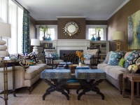 Transitional Style Living Space - contemporary - living room - san francisco