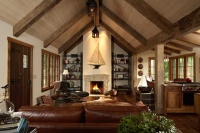 The Gatehouse - traditional - living room - minneapolis