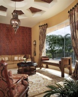 Morroccan Living Room - mediterranean - living room - miami