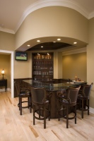 Main Floor Bar - traditional - family room - minneapolis