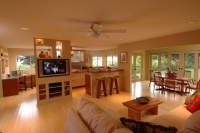 Koolau Retreat - asian - family room - hawaii