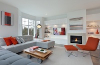 Roxton - contemporary - living room - vancouver