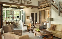 Marsh Residence - traditional - living room - birmingham