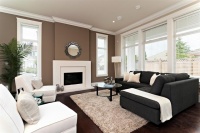 Scratchley Crescent - contemporary - family room - vancouver