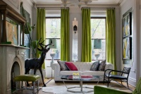 Brooklyn Residence by Fawn Galli Interior Design - eclectic - living room - new york