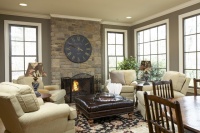 Gathering Place - traditional - family room - birmingham