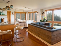 Oregon Coast Home - contemporary - family room - portland