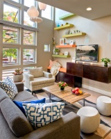 Sunset Smart Homes - contemporary - family room - san francisco