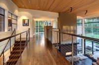 Forest House - Living Area - contemporary - living room - seattle