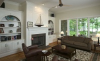 Living Spaces - traditional - family room - charlotte