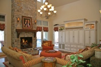 Landmark Builders - traditional - family room - other metro