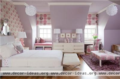 Cozy Contemporary Kid's Room by Tobi Fairley