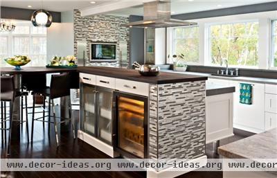 Open Contemporary Kitchen by Dawn Williams