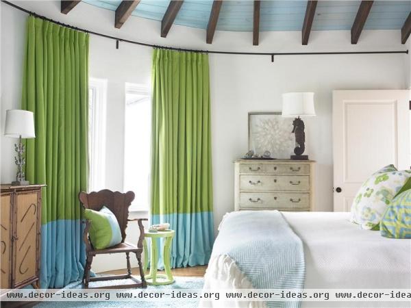 Relaxing Transitional Bedroom by Carter Kay