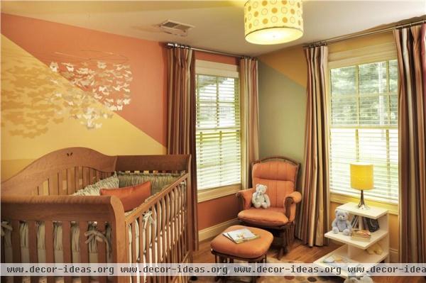 Relaxing Traditional Kid's Room by Jamie Beckwith