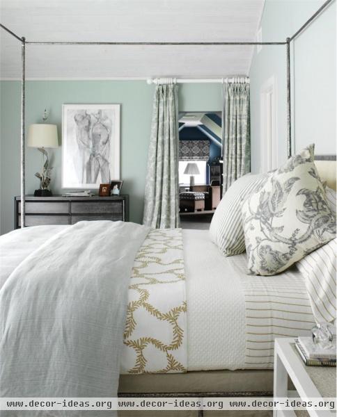 Relaxing Contemporary Bedroom by Tara Seawright