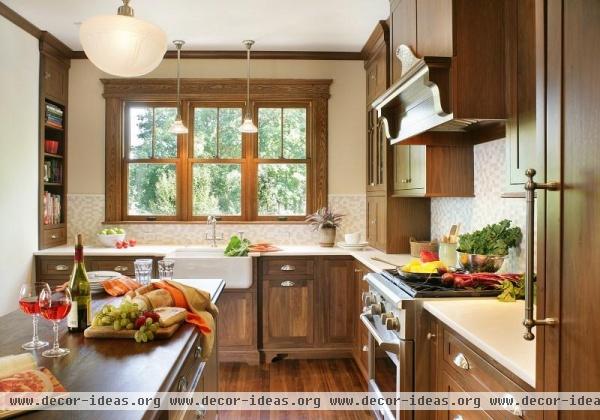 Relaxing Transitional Kitchen by Rose Marie Carr