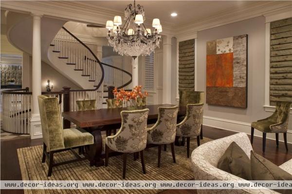 Classic Traditional Dining Room by Michael Abrams