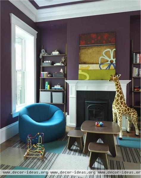 Casual Contemporary Kid's Room by Rachel Reider