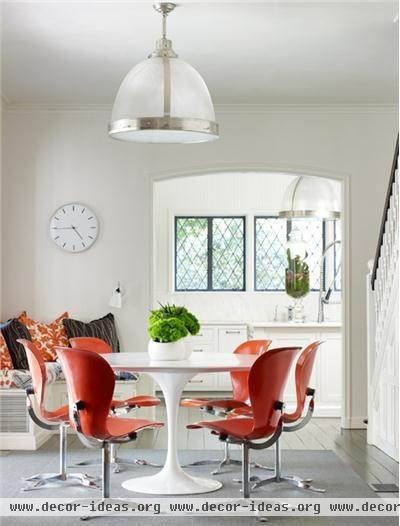 Light Contemporary Dining Room by Emily Summers