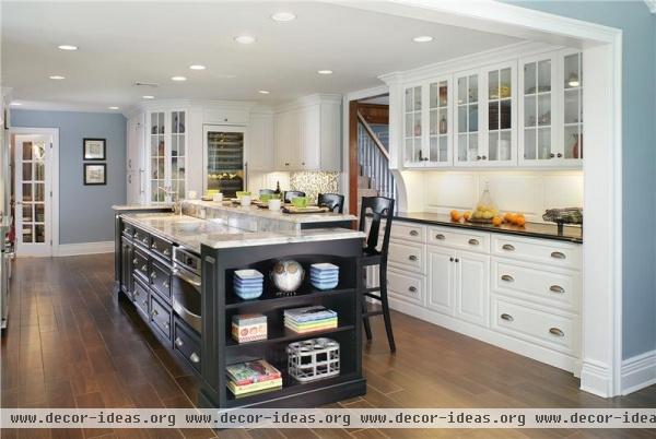 Relaxing Transitional Kitchen by Rose Marie Carr