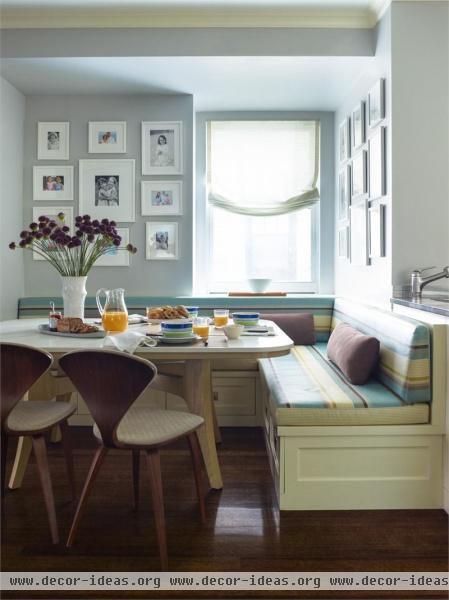 Sunny Transitional Kitchen by Gideon Mendelson