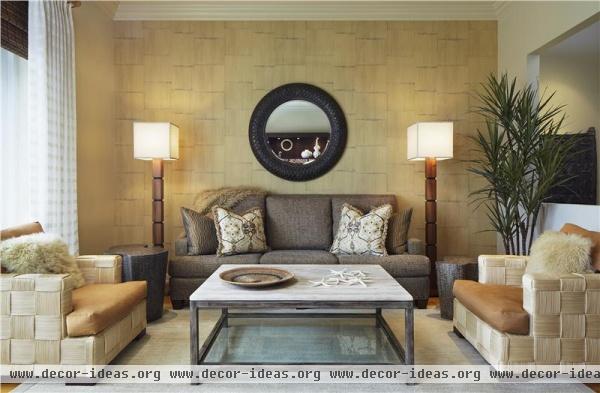 Relaxing Contemporary Living Room by Jacquelyn Armour