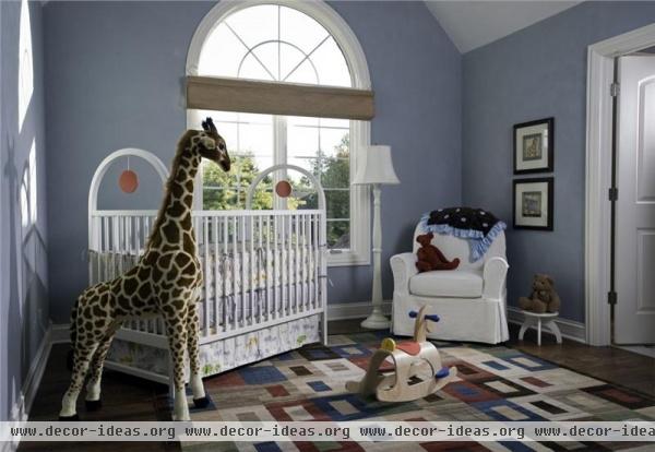 Airy Contemporary Kid's Room by Susan Fredman