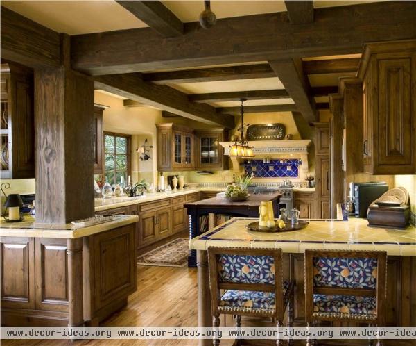 Cozy Country/Rustic Kitchen by Tanya Shively, ASID, LEED AP