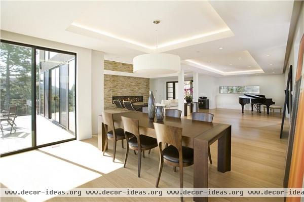 Open Contemporary Dining Room by Mark English