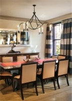 Elegant Contemporary Dining Room by Gail Shields-Miller