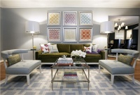 Elegant Contemporary Living Room by Beth Dotolo & Carolina Gentry