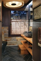 Relaxing Contemporary Bathroom by Holly Rickert