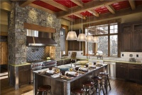 Cozy Country/Rustic Kitchen by Jerry Locati