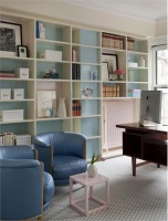 Light Contemporary Home Office by William Ruhl & Bradford Walker