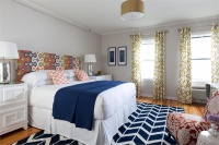 Cozy Transitional Bedroom by Rachel Reider