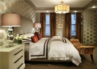 Elegant Contemporary Bedroom by Gail Shields-Miller