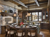 Cozy Country/Rustic Kitchen by Jerry Locati