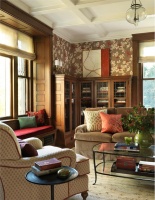 Classic Traditional Family Room by Rachel Reider