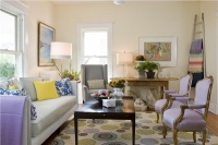 Light Transitional Living Room by Margaret Carter