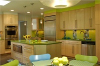 Casual Contemporary Kitchen by Mario J. Mulea, CR of Kitchens Designs by Ken Kelly