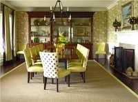 Elegant Transitional Dining Room by Susan Anthony