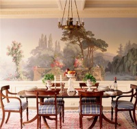 Dramatic Traditional Dining Room by Barry Goralnick