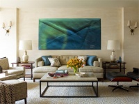 Casual Contemporary Living Room by Gideon Mendelson