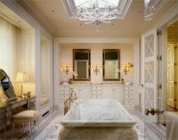 Elegant Traditional Bathroom by Suzanne Tucker