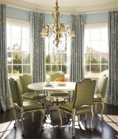 Open Traditional Dining Room by Gideon Mendelson