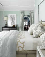 Relaxing Contemporary Bedroom by Tara Seawright