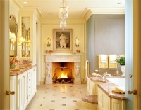 Elegant Traditional Bathroom by Suzanne Tucker