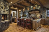 Homey Country/Rustic Kitchen by Jerry Locati