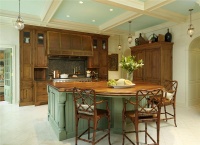 Open Traditional Kitchen by James Howard